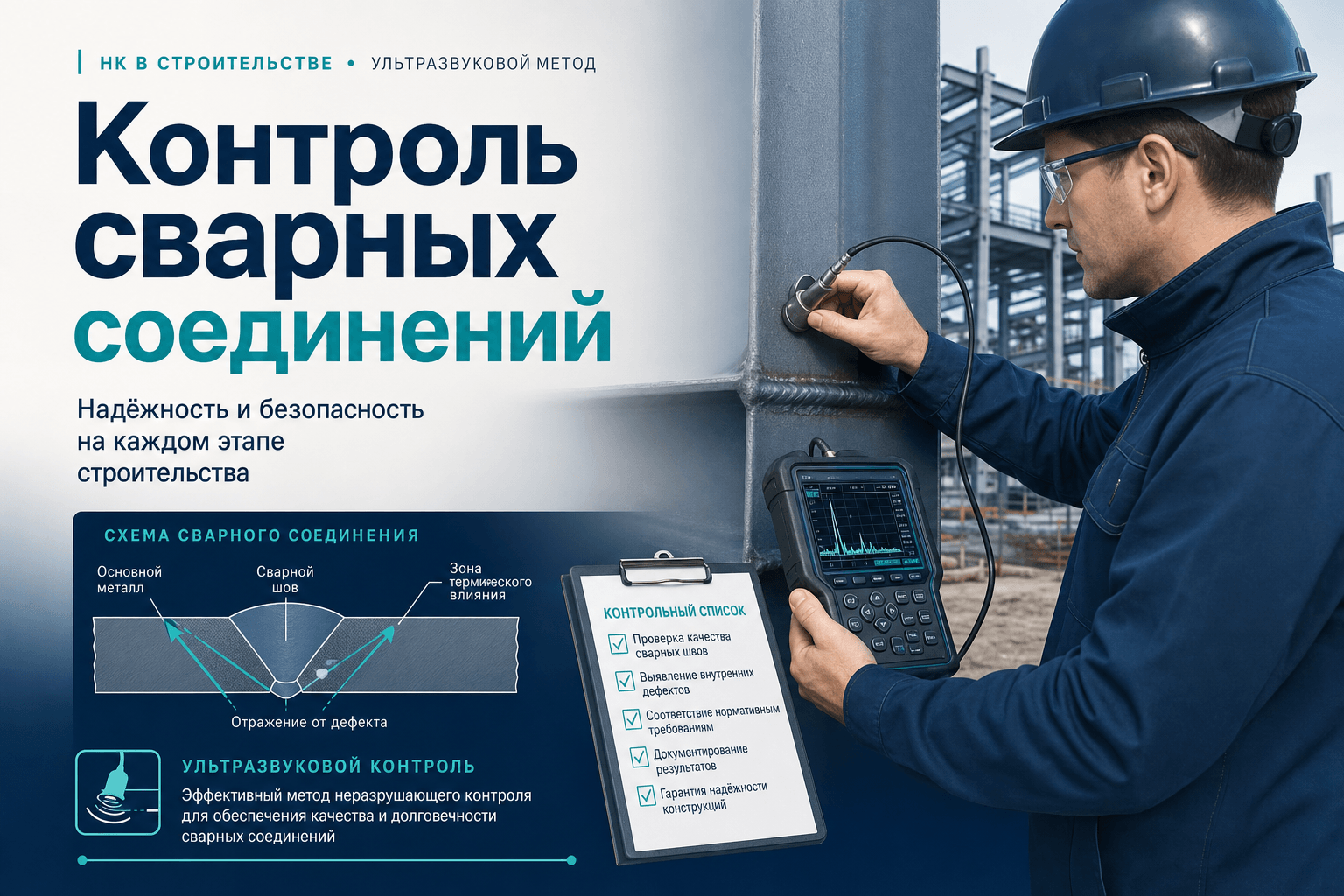 Как заказать контроль сварных соединений: подбор лаборатории на LABGO