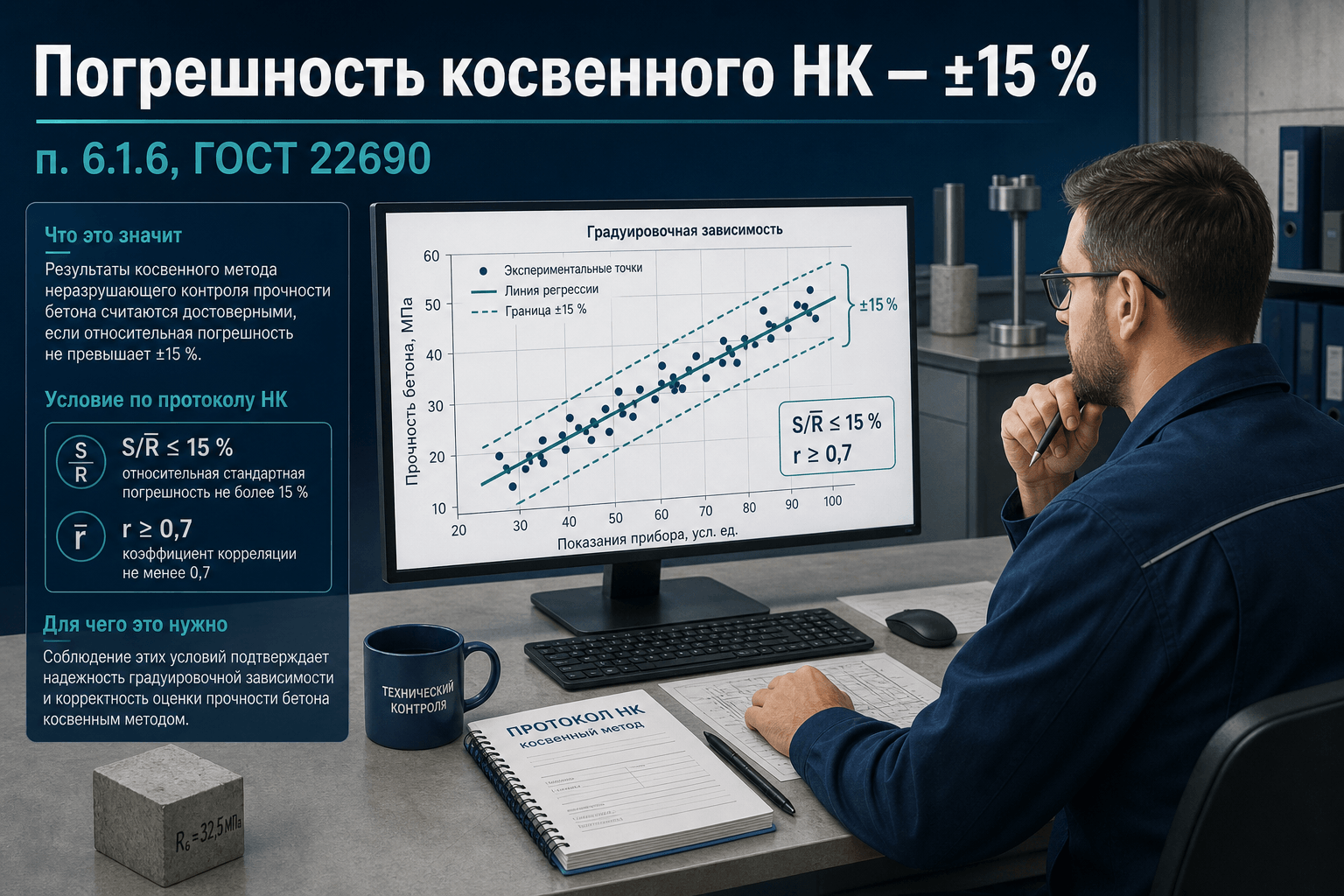 Почему косвенные методы дают ±15 % и как уменьшить погрешность